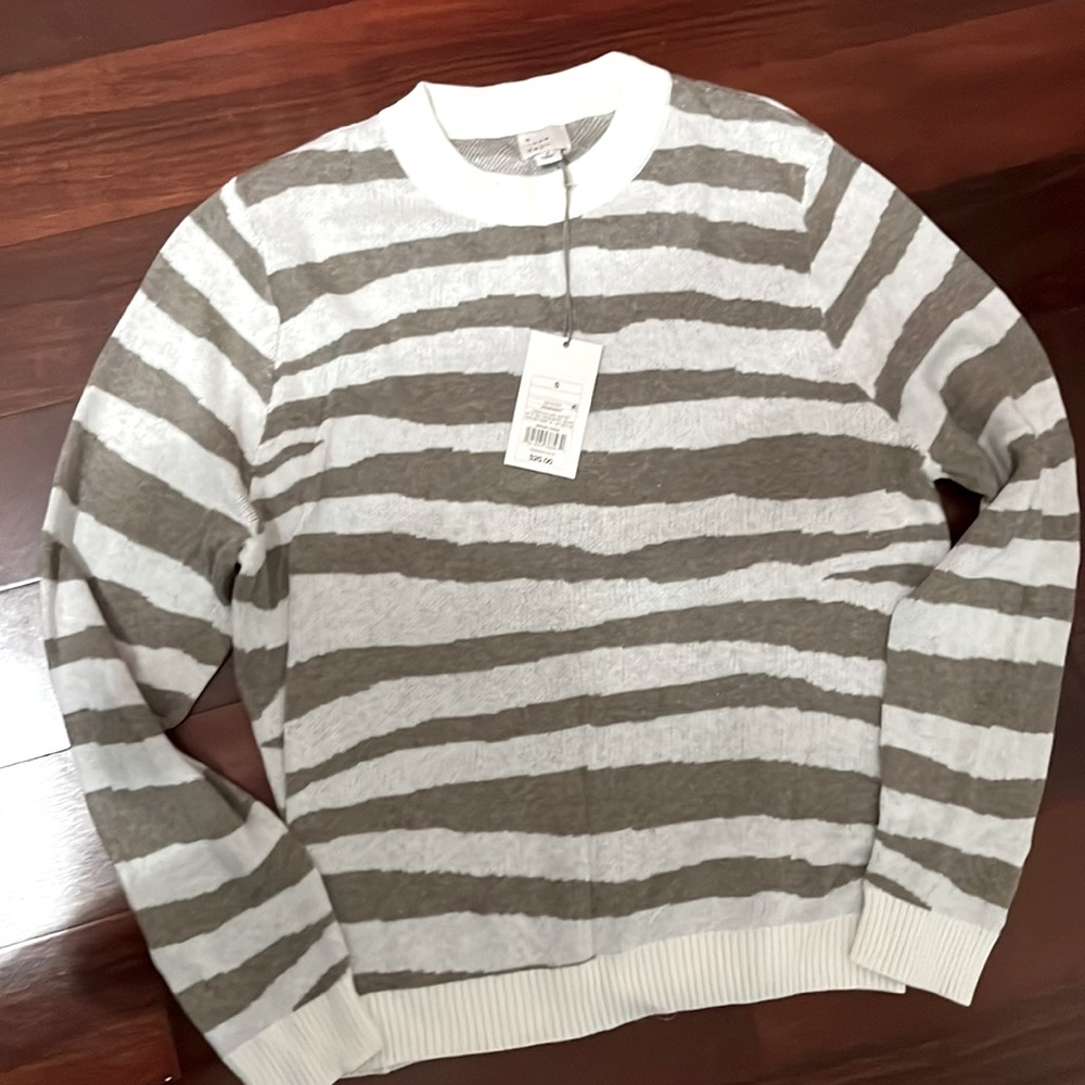 A New day Printed Sweater